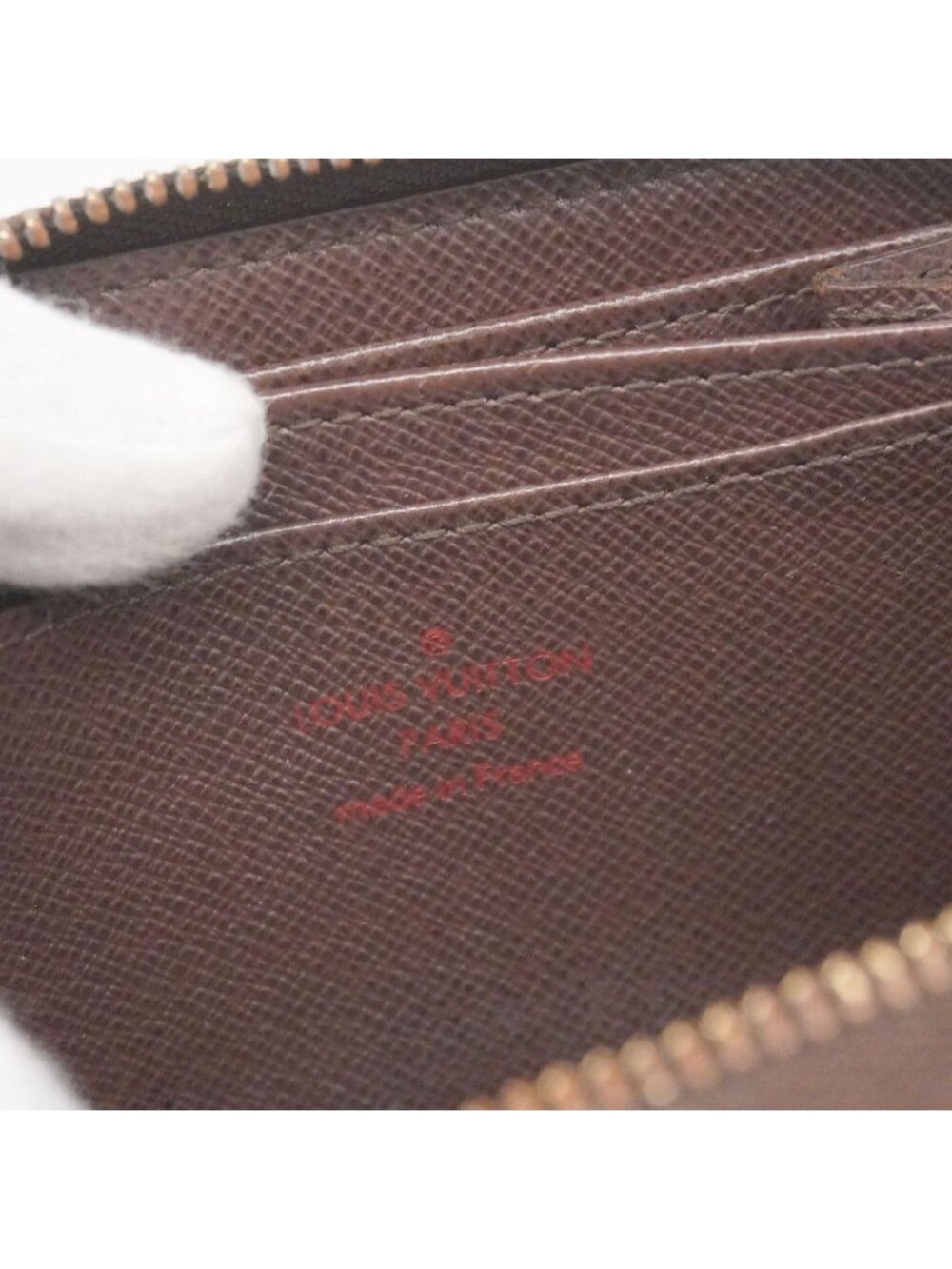 Louis Vuitton Coin Case Damier Zippy Purse Ebene - Picture 4 of 10